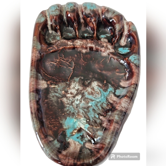 Bigfoot California Other - Rare Vintage Bigfoot California Ceramic Drip Glaze - Signed by Artist